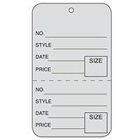 T1421 Price Tag - Gray